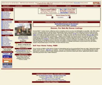 DCFsbo.com(Denver Homes For Sale By Owner) Screenshot