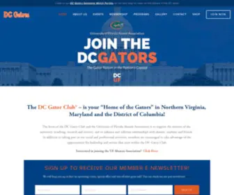 Dcgators.com(DC Gator Club) Screenshot