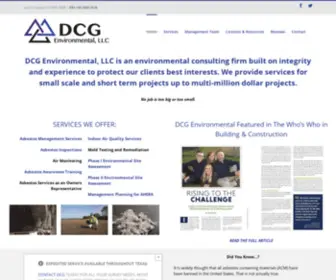 Dcgenvironmental.com(DCG Environmental) Screenshot