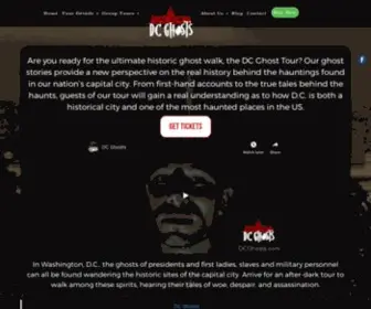 DCghosts.com(DC Ghosts) Screenshot