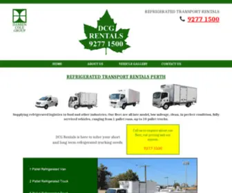 DCgrentals.com.au(DCG Rentals Pty Ltd) Screenshot