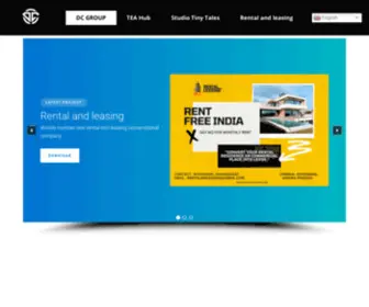 DCgroupofcompany.com(DC GROUP) Screenshot