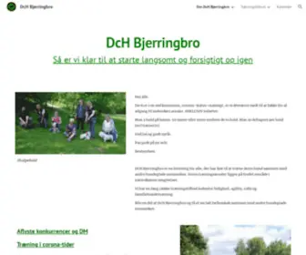 DCH-Bjerringbro.dk(Forsiden) Screenshot