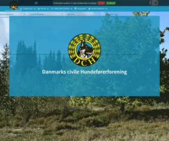 DCH-Jyderup.dk(Hundetræning) Screenshot