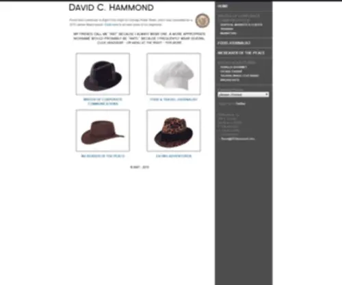 Dchammond.com(David C) Screenshot