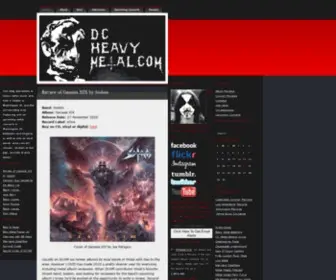 Dcheavymetal.com(Support The Scene You're A Part Of) Screenshot