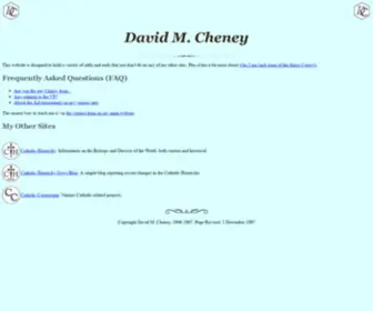 Dcheney.org(David M. Cheney) Screenshot