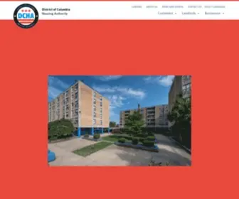 Dchousing.org(District of Columbia Housing Authority) Screenshot