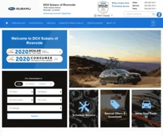 DChsubaruofriverside.com(DCH Subaru Riverside) Screenshot