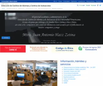 Dciauv.com(Dirección de Centros de Idiomas y Centros de Autoacceso) Screenshot