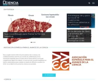 Dciencia.es(Home) Screenshot