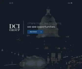 Dcigroup.com(DCI Group) Screenshot