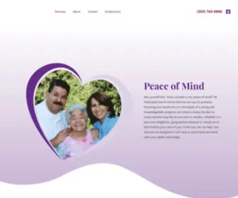 Dcihs.com(Meeting the needs of your loved ones) Screenshot