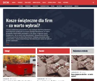 Dcik.pl(Dolnośląskie Centrum Informacji Kulturalnej) Screenshot