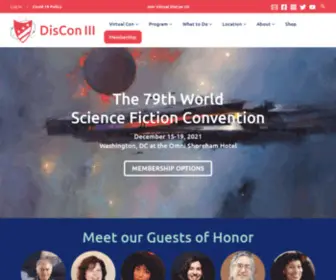 Dcin2021.org(DisCon III) Screenshot