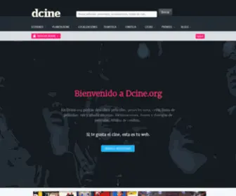 Dcine.org(Tu red social de cine) Screenshot