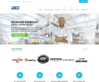 Dcinet.com(DCi, an ARI Company) Screenshot