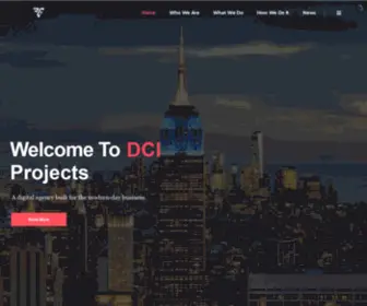 Dciprojects.com(Digital Agency New York) Screenshot