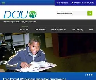 Dciu.org(Delaware County Intermediate Unit) Screenshot
