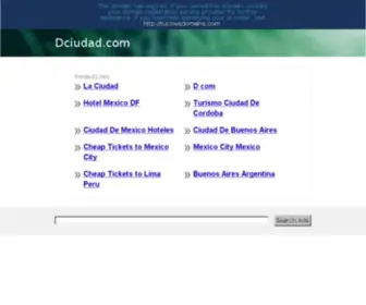 Dciudad.com(Shop for over 300) Screenshot