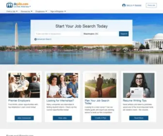 Dcjobs.com(Washington, DC Jobs & Careers) Screenshot