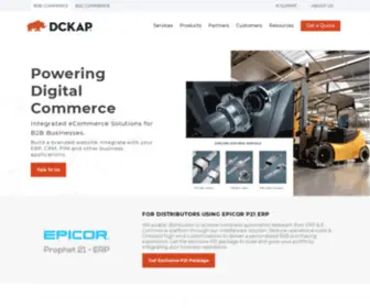 Dckap.co(DCKAP offers End) Screenshot