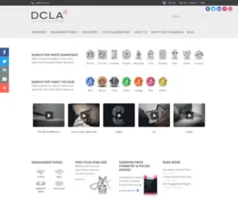 Dcladiamondexchange.com.au(DCLA Diamond Exchange) Screenshot