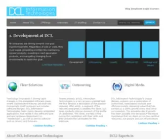 Dclit.com(DCL Information Technologies) Screenshot