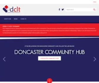 DCLT.co.uk(Doncaster Culture & Leisure Trust) Screenshot