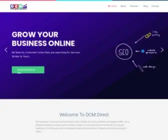 DCmdirect.com(Internet Marketing Company) Screenshot