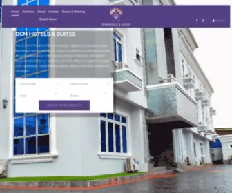 DCmhotels-Suites.com(DCM Hotels & Suites) Screenshot