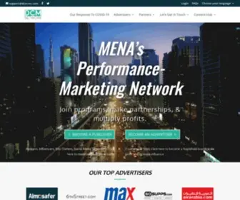 DCmnetwork.com(Top Affiliate Programs in Dubai) Screenshot