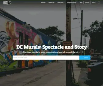 Dcmurals.org(DC Murals) Screenshot