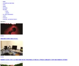 DcmusiCDownload.com(D.C. Music Download) Screenshot