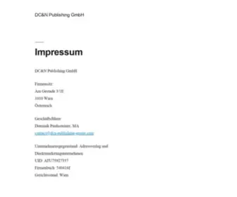 DCN-Publishing-Group.com(DC&N Publishing GmbH) Screenshot