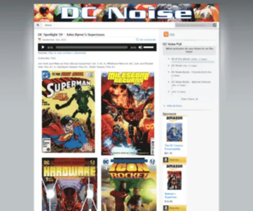 Dcnoisepodcast.com(DC Noise) Screenshot