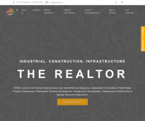 DCNPL.com(Real Estate Company) Screenshot