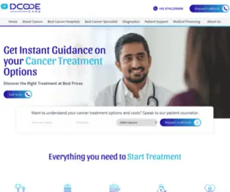 Dcodecare.com(Dcodecare) Screenshot