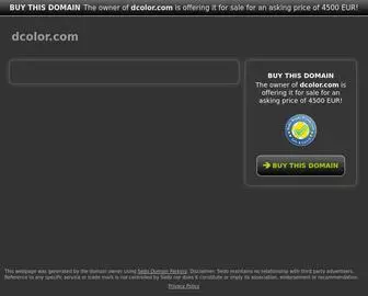 Dcolor.com(dcolor) Screenshot