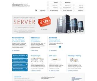 Dcomnet.com(Decomnet Internet Service) Screenshot