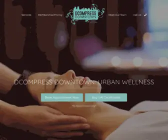 Dcompressdowntown.com(Massage Spa) Screenshot