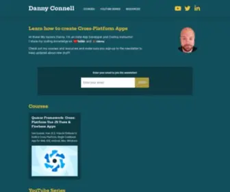 Dconnell.co.uk(Danny Connell) Screenshot