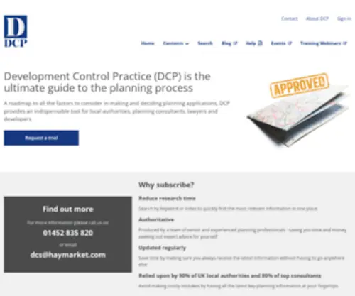 DCP-Online.co.uk(DCP Online) Screenshot