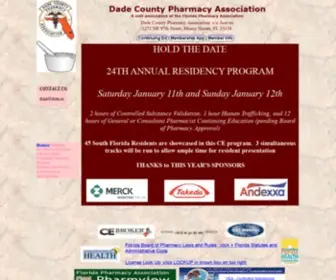 Dcpa.us(Dade County Pharmacy Association) Screenshot