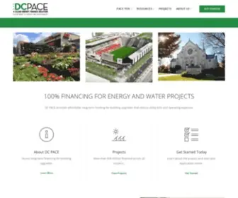 Dcpace.com(DC Green Bank) Screenshot