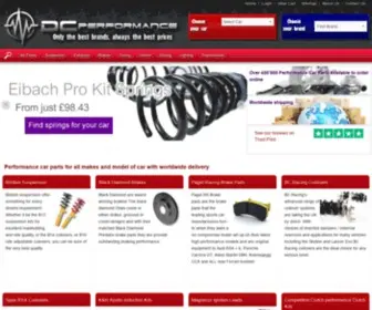 Dcperformance.co.uk(Performance Car Parts) Screenshot