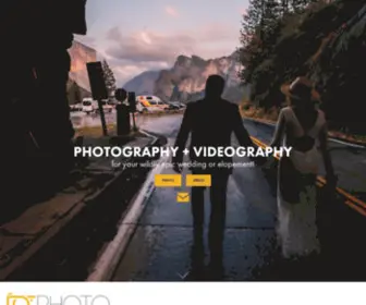 DCphotographystudios.com(California Wedding and Elopment Photographers) Screenshot