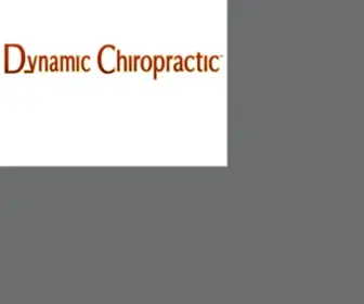 DCpracticeinsights.com(Dynamic Chiropractic Digital Issue) Screenshot