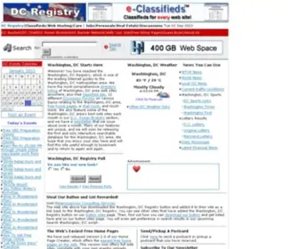 Dcregistry.com(Washington, D.C) Screenshot