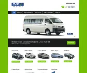 Dcrentals.co.nz(Rental Cars Wellington) Screenshot